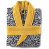Top Towel Cantabrico - Accappatoio Jacquard - 100% Cotone 500 g/m² - Finitura Velluto Ultra Morbida - Alta Capacità di Assorbimento - Unisex