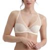 DIM x Ines de La Fressange - Reggiseno Intero con Ferretto x1 | Collezione Esclusiva | Sostegno ottimale | Stile Elegante e Raffinato, Macadamia, 70B