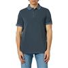 Tommy Hilfiger Maglietta Polo Maniche Corte Uomo Regular Fit, Blu (Faded Indigo), S