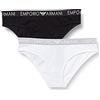 Emporio Armani Donna Bi-Pack Brazilian Brief Iconic Cotton Biancheria Intima