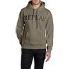 Replay M3104 Felpa con Cappuccio Uomo (Pacco da 1)