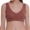 sloggi Zero Feel 2.0 Bralette, Regiseno Donna, Burnt Henna, XS