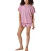 Schiesser Mädchen Schlafanzug Kurz Set di Pigiama, Rosa Polvere_182634, 176 cm Bambine e Ragazze