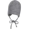 Sterntaler Baby Pur - Berretto Unisex in Lana Argento Melange 45 cm