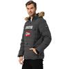 Geographical Norway Coconut Men, Parka da uomo Uomo, Gris Fonce,