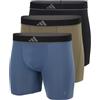 adidas Boxer Brief (3pk) -Active Micro Flex Eco-Bequeme Unterwäsche Pantaloncini, Assorted_4am015, S Uomo