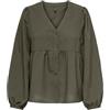 ONLY Onlnova Life Vis L/S Ebba Top, Kalamata, XS