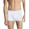 CALIDA Boxer da Uomo Clean Line, Bianco, 46-48