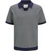 JACK & JONES Jprcceaston Knit Split Neck SS Jprcceaston Knit Split Neck S Uomo (Pacco da 1)