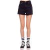 Levi's Ribcage Shorts, Pantaloncini Donna, Black Lake, 23