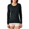 Damart Tee Shirt Manches Longues., Maglia Donna, Nero (Noir 56680-17010), 42 (Taglia Produttore: Small)