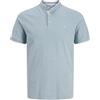 Jack & Jones Jjepaulos MAO Polo S Noos, Blu Minerale, S