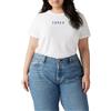Levi's Perfect Tee Benitoite Cloud Dancer STRI T-Shirt Donna (Pacco da 1)