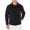 Amazon Essentials Giacca Camicia Invernale in Pile Polare a Maniche Lunghe Uomo, Nero, XL