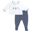 Chicco, Completo Neonato, Coprifasce e Ghettine in Morbido Cotone, Ideale per Primavera e Autunno, Idee Regalo Nascita, Designed in Italy, Abbigliamento Neonato 0-24 Mesi