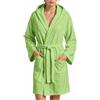 PETTI Artigiani Italiani Accappatoio Microfibra Uomo e Donna con Cappuccio, Tasche e Cintura, Accappatoio Unisex Adulto Leggero ad Asciugatura Rapida per Palestra, Piscina, Mare, Viaggio e Spa