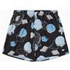 EMPORIO ARMANI Boxer da Bagno da Uomo, Guscio con Stampa Nera, M
