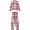 Women'secret Pijama Largo Mafalda Wild Red Collection Pyjama, Rosso, S Donna
