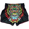 Fairtex - Pantaloncini da Boxe, Taglio Slim Muay Thai (Kabuki, XL)