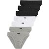 s.Oliver Biancheria Intima da Uomo Jh-1sl_LS (Confezione da 7), Grigio, Bianco, Nero., 3XL