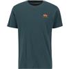 Alpha Industries Backprint T da Uomo Force Green XL