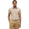 Tommy Hilfiger Uomo Maglietta Polo Maniche Corte 1985 Slim Fit, Beige (Batique Khaki), L