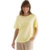 Cecil 3227876 T-Shirt Effetto Lino Donna (Pacco da 1)