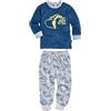 Playshoes Pigiama Due Pezzi in Spugna, Set Pigiama Unisex - Bambini e Ragazzi, Escavatore, 92
