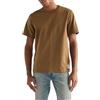 Wrangler - T Shirt Uomo - vestibilità Comoda - SS Solid Tee - Aloe