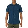 Amazon Essentials Camicia Multiuso con Due Tasche a Maniche Corte vestibilità Standard Uomo, Indaco, XL