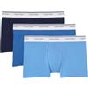 Calvin Klein Uomo Pantaloncini Boxer Confezione da 3 Balance con Fascia con Logo, Multicolore (Pct/Dft/SIL), M