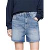 Tommy Jeans Donna Pantaloncini in Jeans Mom Fit Elasticizzati