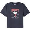 Springfield License Snoopy T-Shirt Canottiera Donna (Pacco da 1)