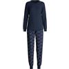 CALIDA Midnight Dreams Set di Pigiama, Peacoat Blue, 52-54 Donna