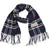 TZ Promise Plaid Cashmere Feel Classic Soft Lussuosa Sciarpa Invernale Per Uomo Donna, Blu navy, taglia unica