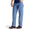 Lee - Carpenter, Salopette Jeans da Falegname a Gamba Dritta Uomo