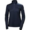 Helly Hansen W HH Tech 1/2 Zip Donna, Blu Navy, S