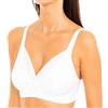 Playtex Reggiseno Reggiseno in Microfibra Feel Good Support Donna x1, Bianco, 42/7C