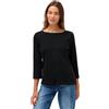 Cecil Maglietta Basic RIPP, Colore Nero, M
