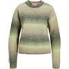 JJXX Jxamira Crew Neck Knit Maglione Lavorato a Maglia, Verde Pallido/Strisce:/Space Dye, M Donna