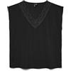 VERO MODA Vmsafa SL V-Neck Lace Top Wvn Ga Noos Donna