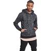 Urban Classics Felpa con Cappuccio Mimetica Bomber, Multicolore (Dark Camo 784), M Uomo