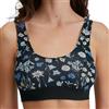 CALIDA Bustino da donna, Nero con stampe, 40-42