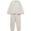 United Colors of Benetton Pig(Maglia+Pant) 3ZMB0P093 Set di Pigiama, Multicolor, L Bambina
