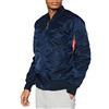 Alpha Industries MA-1 VF 59 Giacca bomber lunga da Uomo Rep.Blue