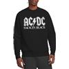 AC/DC ACDC Back in Black Crew Sweatshirt Pullover Unisex - Adulto (Pacco da 1)