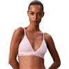 Calvin Klein Donna Reggiseno a Triangolo Lightly Lined con Fascia con Logo, Rosa (Potpourri), M