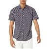 Amazon Essentials Camicia con Stampa a Maniche Corte vestibilità Regolare Uomo