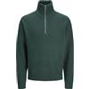 JACK & JONES Quarter Zip Plain Quarter Zip | Regular Fit, Semplice, Maniche lunghe, Casual, Temperatura massima 30°C ciclo delicato