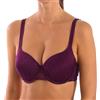 Selene - Reggiseno da Donna, Linea: Francesca, con Coppa in Schiuma e Ferretti Bordeaux 90C